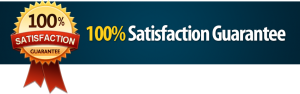 100% satisfaction guarantee tax preparation service
